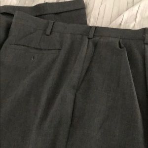 Charcoal gray dress pants. 42x32